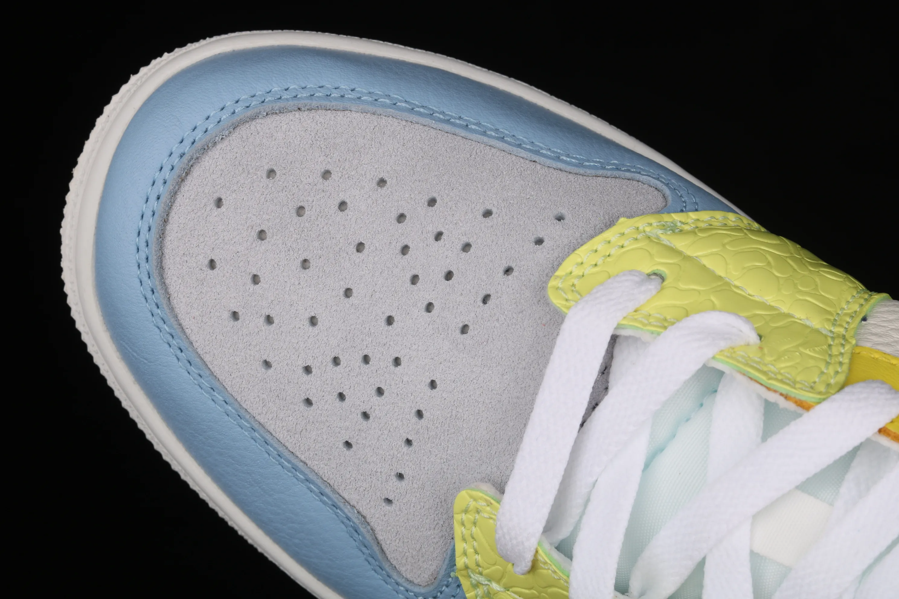 All categories Air Jordan Jordan series basketball shoes Air Jordan 1 Mid Air Jordan 1 Mid AJ1 Joe 1 color stitching mid-top basketball shoes DJ6908-100